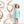 Boho llama wall sticker - growth chart