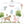 Kids Wall Decals / Princess And Prince Wall Sticker for Nursery / Trees / Hot Air Balloons / Horse